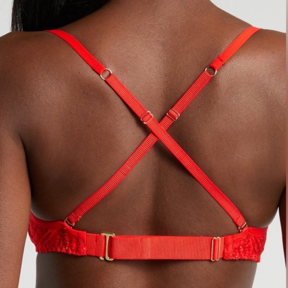 NWT Free People HAH Hook Up Demi Bra C 30-38 Lace Underwire 30C 32C 34C 36C 38C - Picture 2 of 8